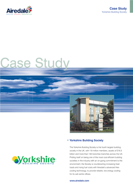 Yorkshire Building Society Case Study