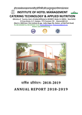 Annual Report 2018-2019 English