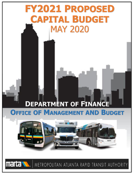 FY21 CIP Proposed Budget May13 Final (5.14.20).Pdf