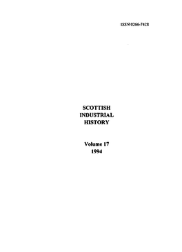 Scottish Industrial History Vol 17 1994