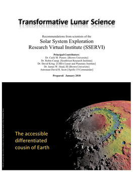 Transformative Lunar Science