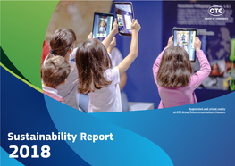 Sustainability Report 2018 Contents