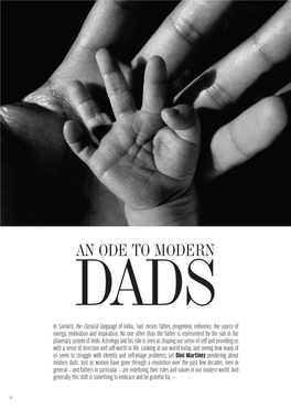 An Ode to Modern Dads