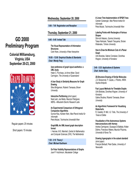 GD 2000 Preliminary Program