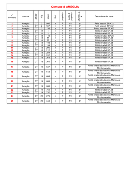 Comune Di AMEGLIA