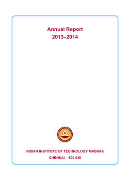 Annual Report 2013–2014