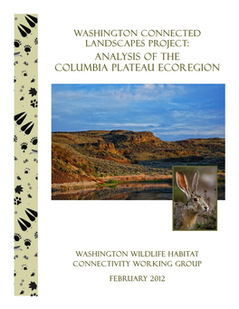 Analysis of the Columbia Plateau Ecoregion