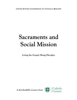 Sacraments and Social Mission