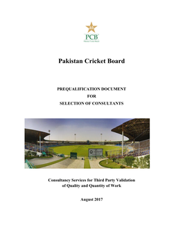 Pakistan Cricket Board