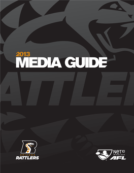 2013 Arizona Rattlers Media Guide