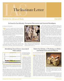 Iasthe Institute Letter