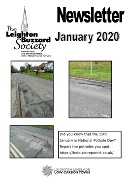 Did You Know That the 15Th January Is National Pothole Day? Report the Potholes You Spot