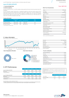 3. ETF Performances