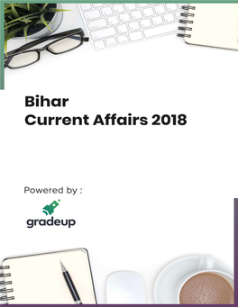 Bihar Specific Current Affair 2018