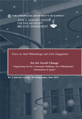 Voices on Arab Philanthropy.Pdf