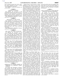 Congressional Record—Senate S8087