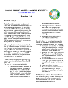 NWOA November 2020 Newsletter