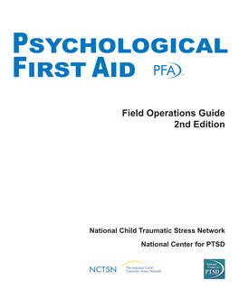 Psychological First Aid