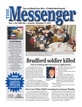 Download the Messenger – November 11, 2016 (Pdf)