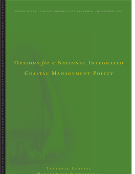 Options for a National Integrated Coastal Management Policy (1999)