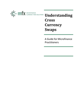 Understanding Cross Currency Swaps