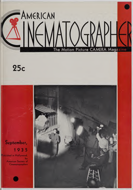 Oblished in Hollywood, by American Society of Cinematographers Rpry^LOS-MAH on ^Tinilal STAGE5TARC Showei7jj''b Belle Baker G,VA^E