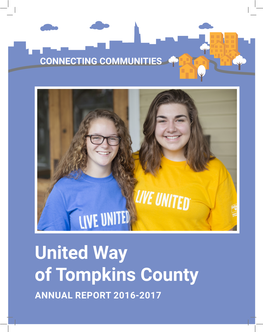 Annual Report 2016-2017 Connecting Communities