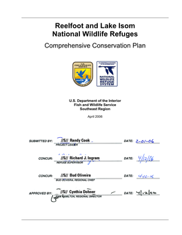 Reelfoot and Lake Isom National Wildlife Refuges