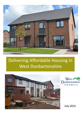 Delivering Affordable Housing Brochure