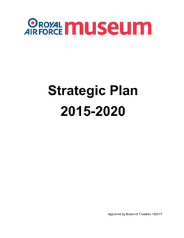 Strategic Plan 2015-2020