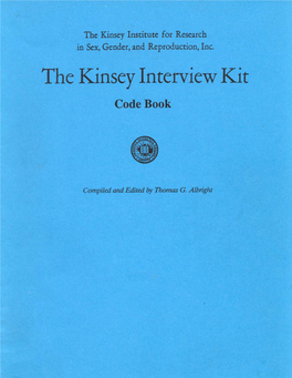 Kinsey Codebook