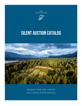 Silent Auction Catalog