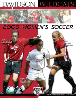 2006 Schedule Davidson Quick Facts