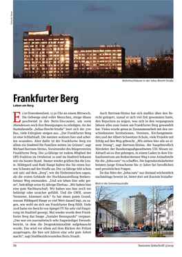 Frankfurter Berg Leben Am Berg