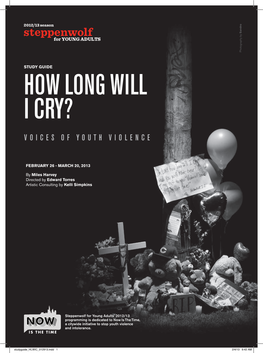 How Long Will I Cry?: Voices of Youth Violence Study Guide