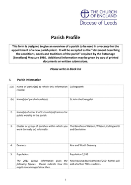 Parish Profile