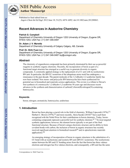 NIH Public Access Author Manuscript Angew Chem Int Ed Engl