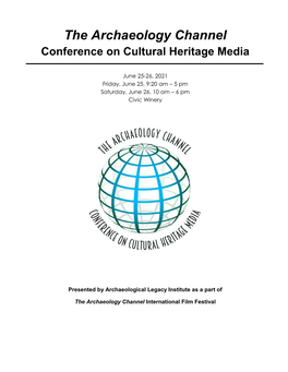 Conference on Cultural Heritage Media