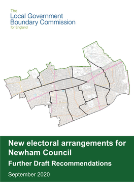 New Electoral Arrangements for Newham Council Further Draft Recommendations September 2020