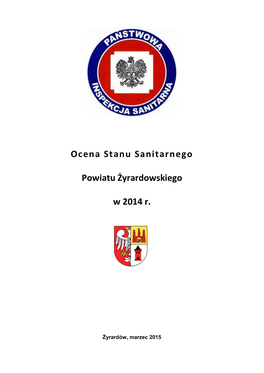 Ocena Stanu Sanitarnego Powiatu Żyrardowskiego W 2014 R