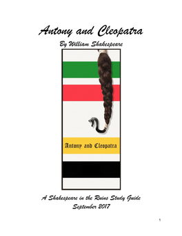 Antony and Cleopatra by William Shakespeare