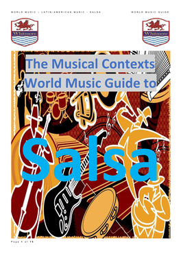 The Musical Contexts World Music Guide To