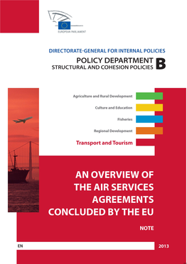 An Overview of the Air Services Agreements Concluded by the Eu