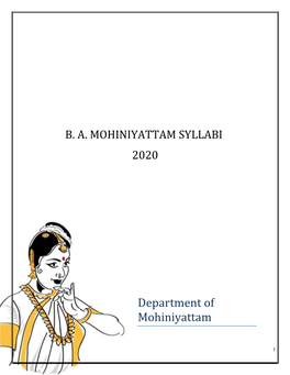 Mohiniyattam Syllabi 2020