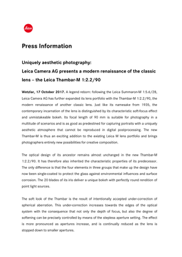 Press Information