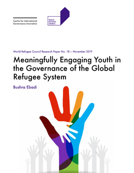 Meaningfully Engaging Youth in the Governance of the Global Refugee System