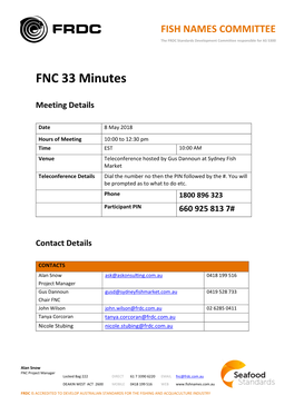 FNC 33 Minutes