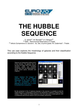 The Hubble Sequence