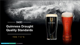 Guinness Draught Quality Standards