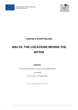 Malta: the Locations Behing the Myths